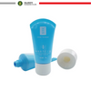 Tubo de plástico vacío para cuidado de la piel, loción, crema de manos, protector solar, tubo de plástico PE, embalaje de tubo cosmético, apretón suave, 50ml