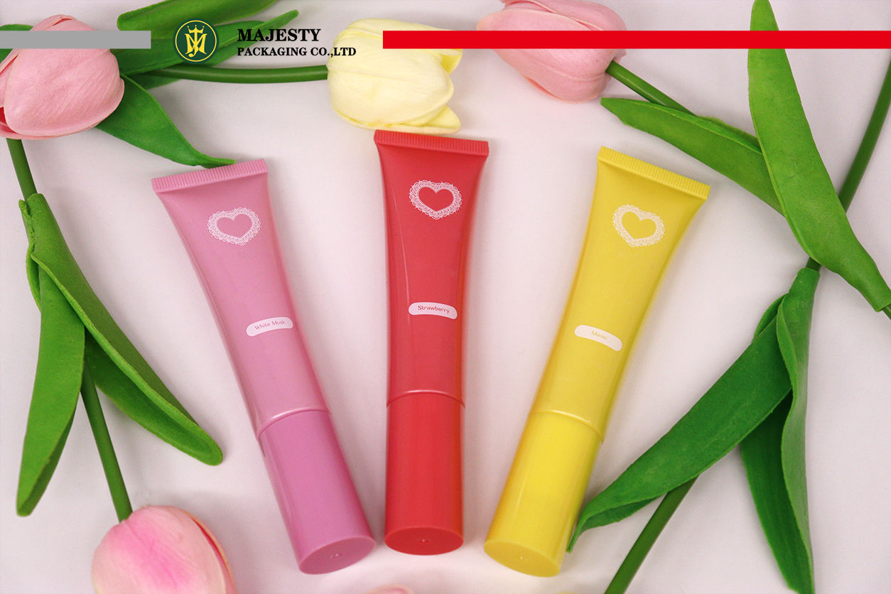 Tubo de plástico con bomba sin aire personalizable, 10-60ml, para protector solar, loción de manos, crema facial, embalaje de tubo cosmético de plástico con bomba