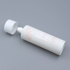 Tubos de embalaje de crema de manos cosmética de PE suave mate respetuosos con el medio ambiente para mascarillas faciales de lavado de cara para el cuidado de la piel con espacio para serigrafía