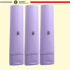 Tubo de plástico plano ovalado personalizado de 100 ml para el cuidado de la cara, máscaras de suero para la piel con tapa abatible y protector solar/embalaje de crema BB