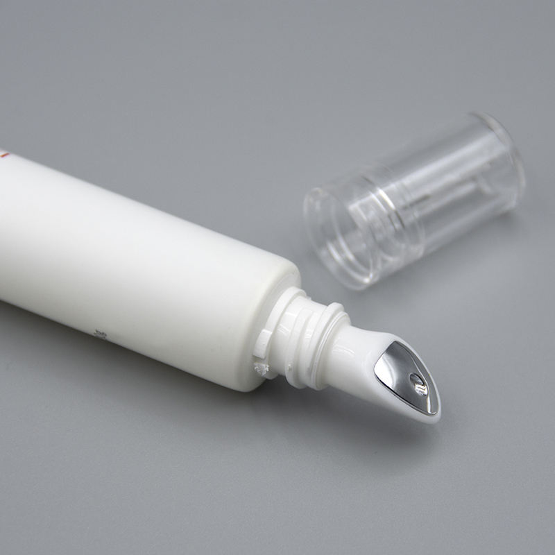 Embalaje de tubo de PE suave blanco personalizado para cosméticos, brillo de labios, lápiz labial, protector solar, limpiador, champú, mascarillas