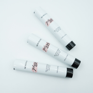 Tubo de Material de aluminio ABL personalizado, 10ml, 15ml, 20ml, crema para ojos vacía, envase de embalaje cosmético para champú protector solar