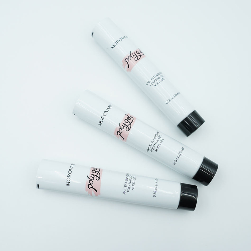 Tubo de Material de aluminio ABL personalizado, 10ml, 15ml, 20ml, crema para ojos vacía, envase de embalaje cosmético para champú protector solar