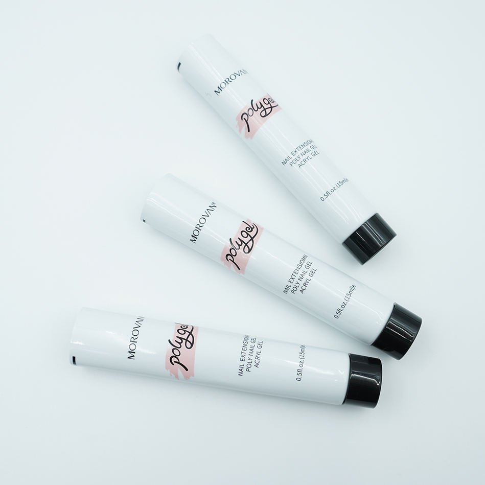 Tubo de Material de aluminio ABL personalizado, 10ml, 15ml, 20ml, crema para ojos vacía, envase de embalaje cosmético para champú protector solar
