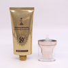 OEM alto brillo 50ml ABL/PBL tubo laminado plano ovalado bomba sin aire serigrafía crema facial BB maquillaje tubo Base embalaje