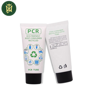 Empaquetado plástico biodegradable respetuoso del medio ambiente de la crema y de la loción de manos de la protección solar de los tubos