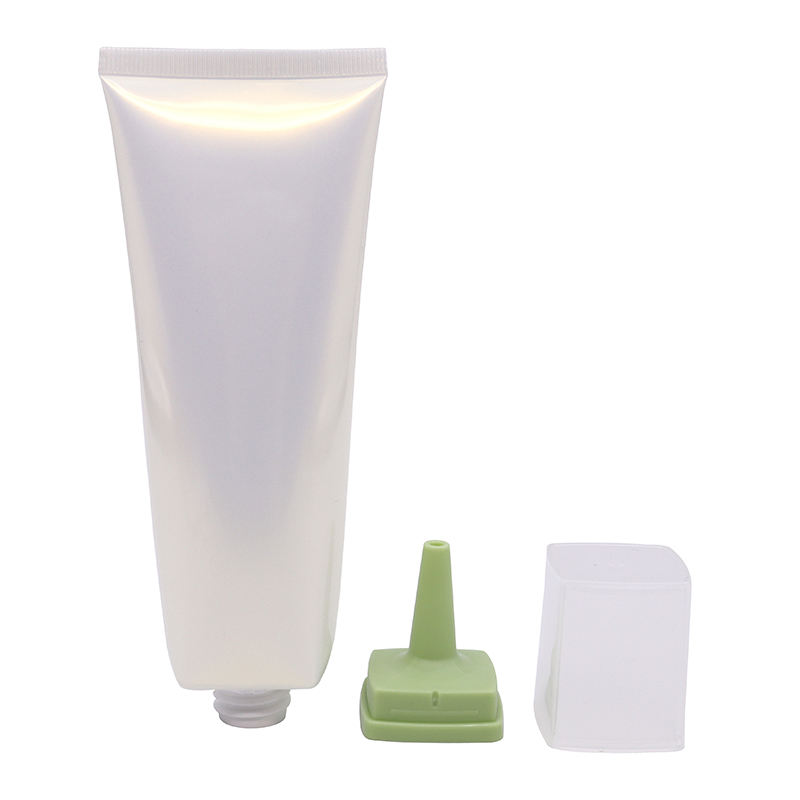 Tubos plásticos del apretón del PE de la boca larga del OEM para los tubos plásticos de empaquetado del acondicionador del gel del cabello del champú