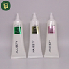 Manguera cosmética de plástico personalizada de fábrica, 15ML-300ML, superficie impresa, crema para ojos, limpiador, protector solar, tubo vacío para el cuidado de la piel