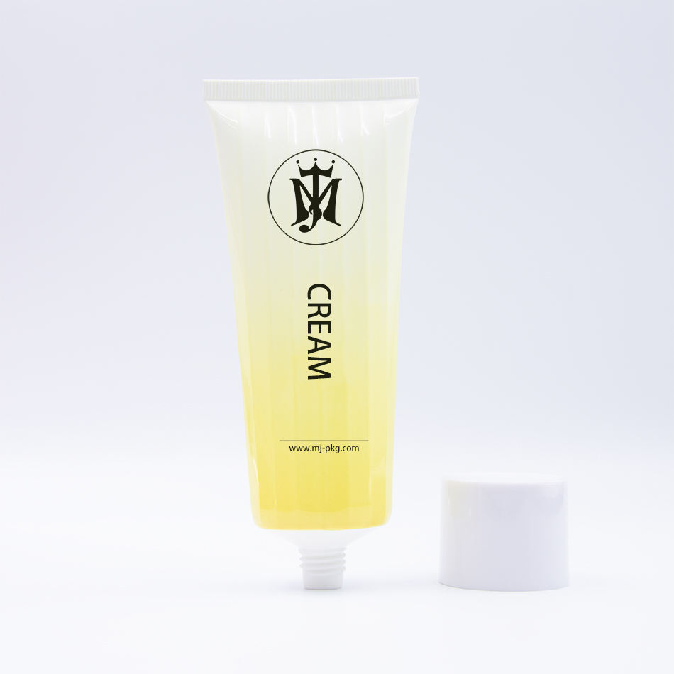 Tubos cosméticos de plástico blando vacíos personalizados de 100ml, 120ml y 150ml para loción y crema de manos, superficie de serigrafía de embalaje
