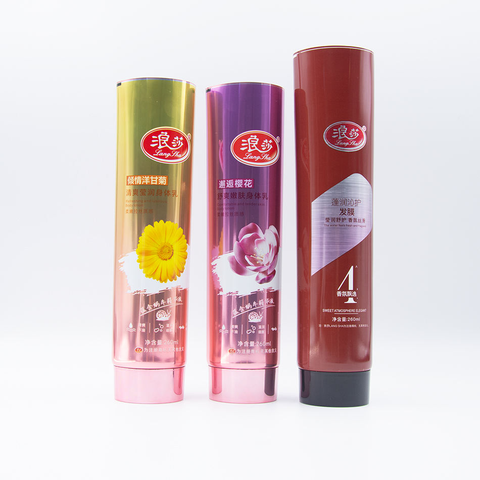 Tubos de plástico ABL cosméticos de venta caliente, envases vacíos personalizados para crema para ojos y champú limpiador con logotipo personalizado