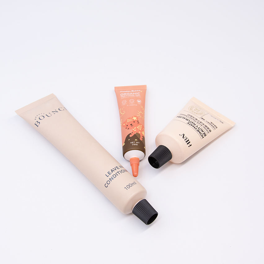 Tubo cosmético de plástico recargable, vacío, suave, delgado, personalizado, 100ml, para tubo de pasta de dientes, tubo de crema de manos, embalaje para cuidado de la piel