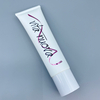 Crema de manos y limpiador Facial de PE personalizable, embalaje de plástico suave, tubo para apretar, tubo de lavado de cara, tapón de rosca para tubo de protección solar, 100g