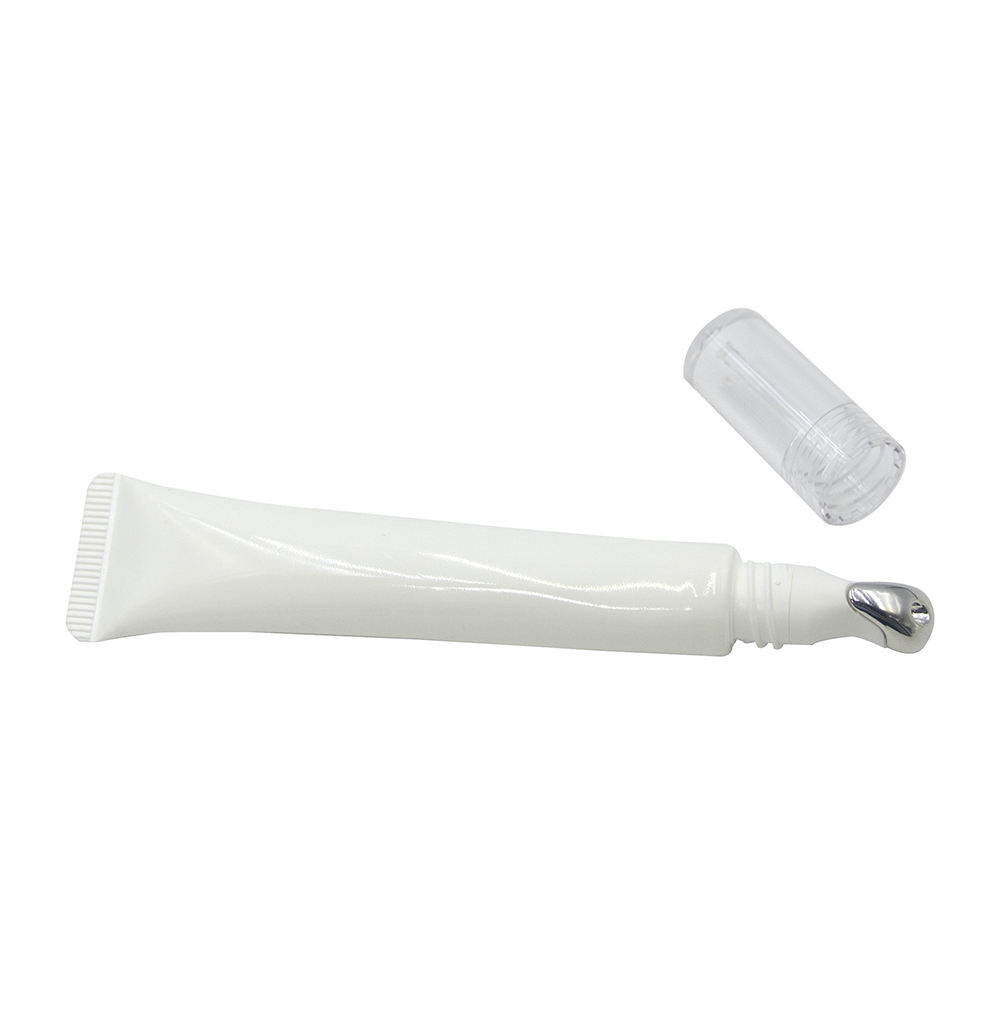 Tubo de embalaje OEM 10ml 15ml 20ml con cabezal aplicador vibratorio para crema de ojos, lápiz labial, protector solar y limpiador
