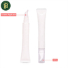 Tubo cosmético para apretar labios, punta de Metal de aleación de Zinc de 10ml a 25ml, masaje de ojos, embalaje de plástico para suero para pestañas, apretar labios