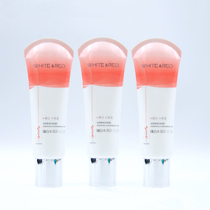 Venta al por mayor personalizado 60ml 100ml 120ml 150ml logotipo vacío apretar tubos cosméticos embalaje de plástico crema para ojos champú máscara limpiadora