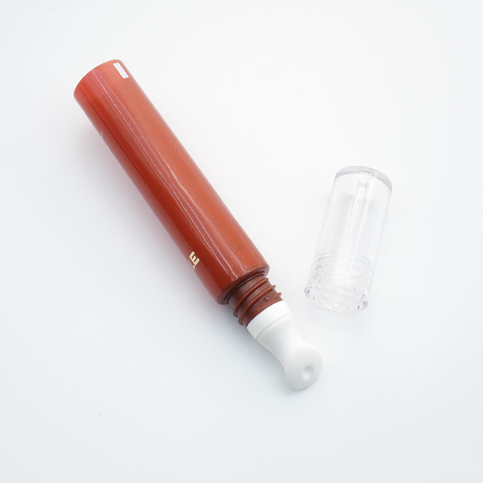 Tubo de plástico de compresión suave personalizado, suero cosmético para ojos, crema vacía, 5ml, 10ml, 15ml, envases de embalaje, tapón de rosca, producto de masaje