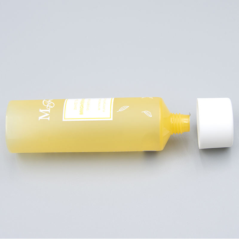 Tubos de embalaje de crema de manos de PE suave mate respetuosos con el medio ambiente, cuidado de la piel, mascarillas faciales para lavado de cara, diseño de plástico para apretar, serigrafía