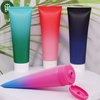 Logotipo personalizado Tubos vacíos degradables para apretar Envases de plástico cosméticos ecológicos con precios directos de fábrica