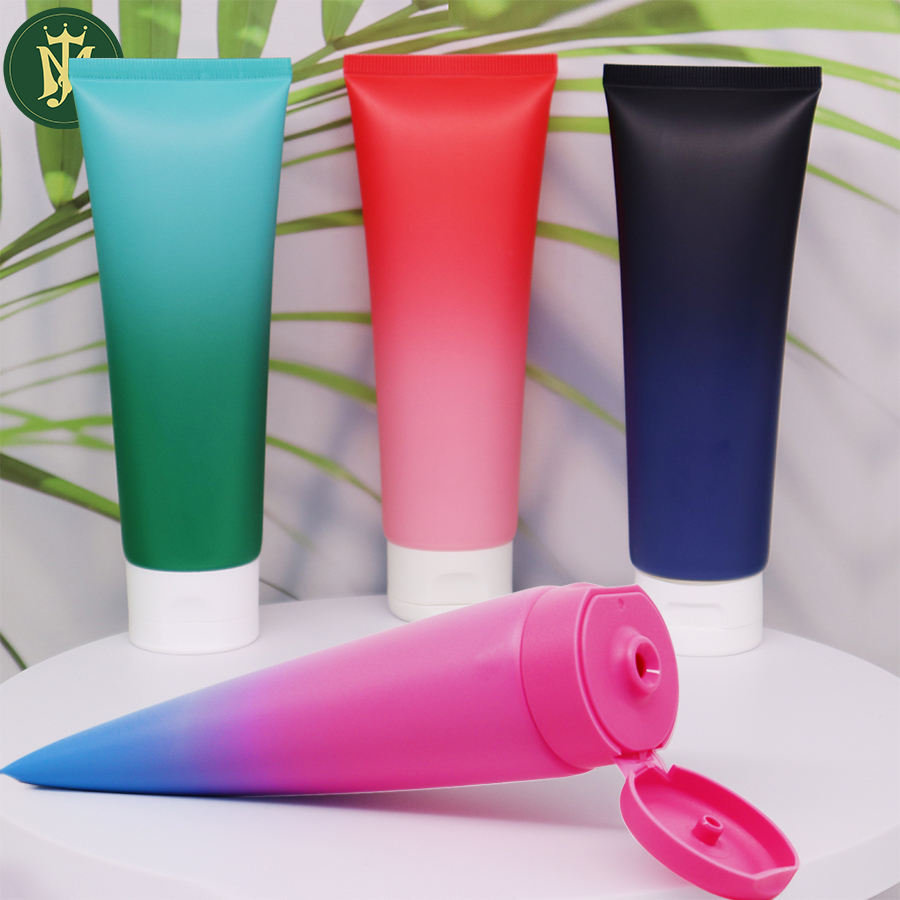 Logotipo personalizado Tubos vacíos degradables para apretar Envases de plástico cosméticos ecológicos con precios directos de fábrica