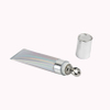 ABL-tubo exprimidor con cabeza de tornillo de aleación de Zinc, 19mm, 10ml, 15ml, 20ml, tapa cromada para aplicador cosmético de barra de labios y crema para ojos