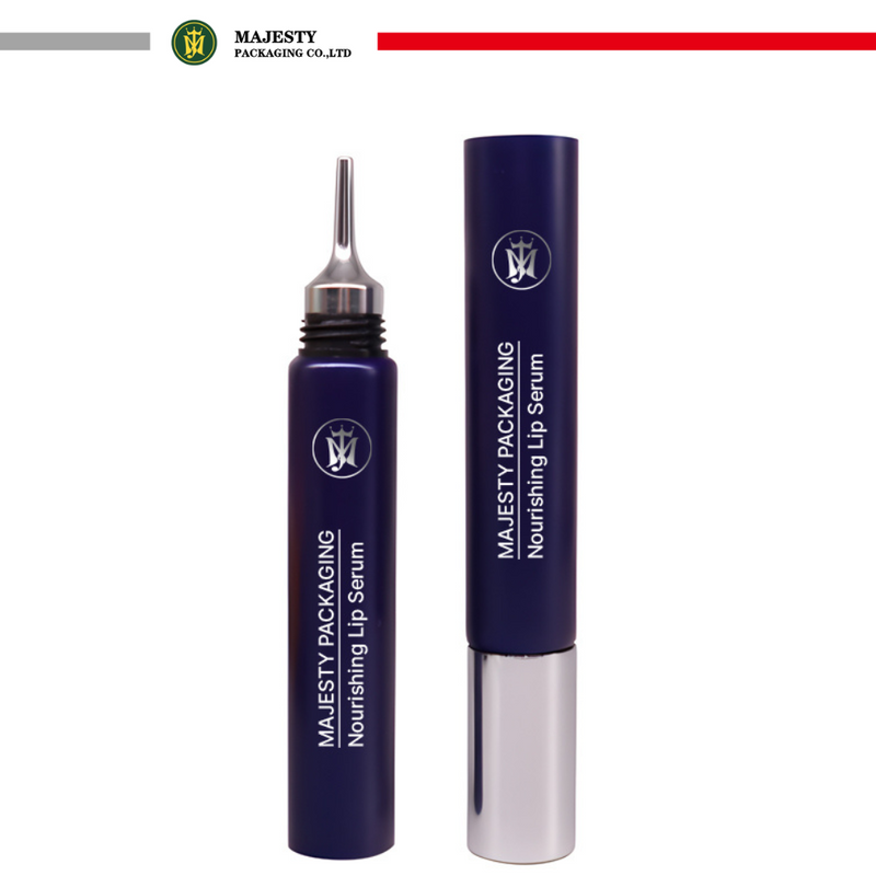 Aplicador de boquilla de crema para ojos personalizado, 16mm de diámetro, 5 ~ 15ml a 30ml de capacidad, tubo vacío para máscara de lápiz labial de Gel para ojos, Material PP