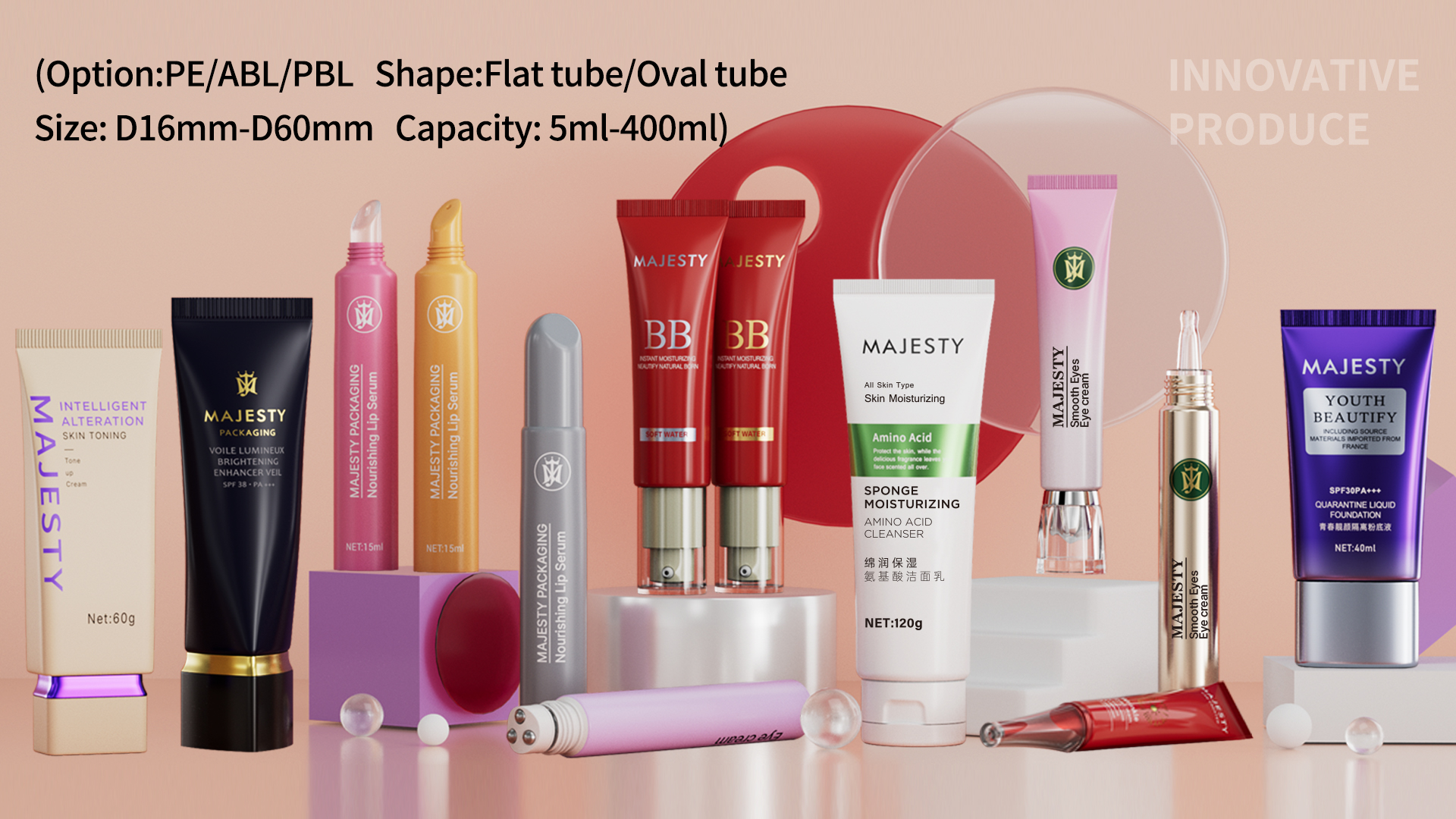 Proveedores de embalaje de tubo cosmético