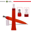 Tubo aplicador de aleación de zinc o cerámica de color personalizado para crema para ojos Envases de crema para ojos cosméticos Envases de plástico 10 ml 15 ml 20 ml