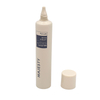 Tubo de PE personalizado de 10-40ml y 5 capas, tubos de PE vacíos de tacto suave, base de protección solar, cuidado facial, contenedor de tubo con boquilla larga