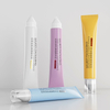 Tubo de plástico para crema para ojos con aplicador puntiagudo, embalaje cosmético de plástico para el cuidado de la piel, embalaje de tubo personalizado de 10ml, 20ml y 30ml