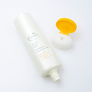 Tubo plástico ovalado cosmético de la fábrica del OEM para el empaquetado del apretón del protector solar del limpiador facial de la crema de manos