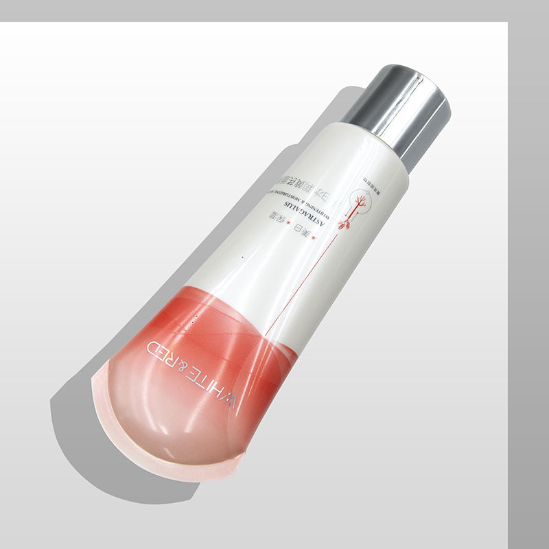 Tubo de plástico exprimidor cosmético suave personalizado para loción de lavado de cara y embalaje de crema de manos para suero para el cuidado de la piel