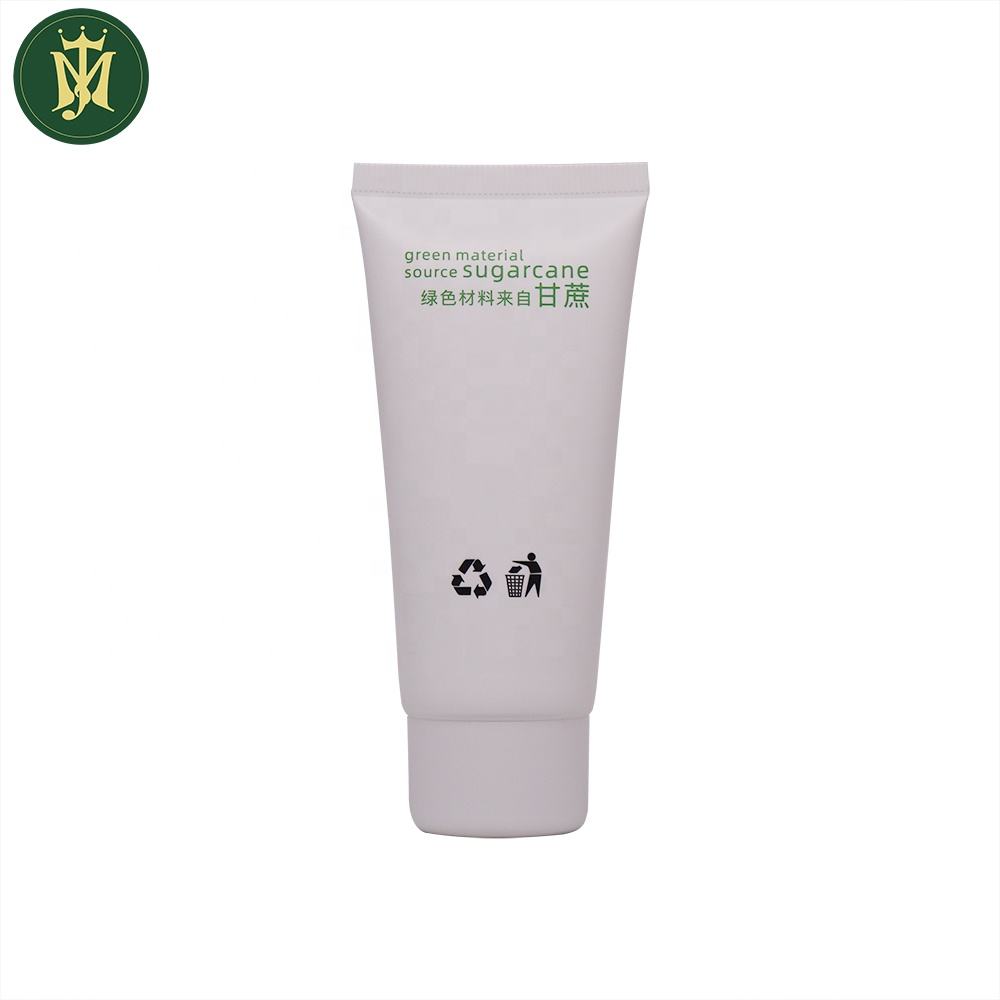 Tubos exprimibles vacíos degradables con logotipo personalizado, tubos de plástico para envases cosméticos ecológicos con precios directos de fábrica