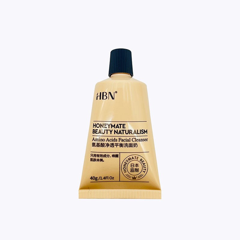 Envase de crema suave vacío personalizado, tubo cosmético de plástico, protector solar, crema facial de lavado, cubierta de tornillo, cremas para el cuidado de la piel