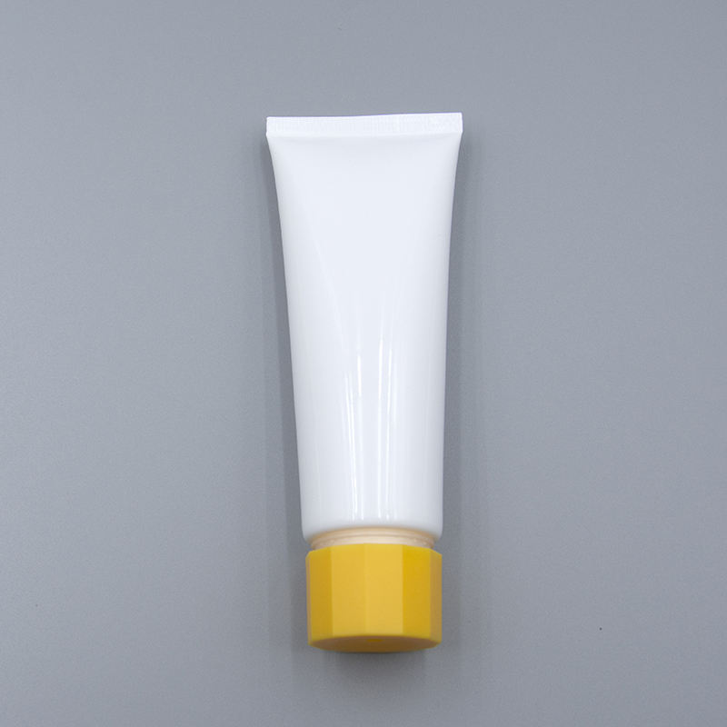 Personalizado 100ml 50ml 80ml 120ml Twist Lock telescópico vacío cosmético apretar tubo de plástico protector solar crema de manos cuidado de la piel facial