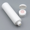 Tubo cosmético de plástico de fábrica para crema para ojos, mascarilla, protector solar, tubo exprimidor con embalaje con tapa abatible