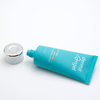 Tubo cosmético de PE suave para apretar, tubo de plástico con tapa abatible para lavado de cara, loción corporal, crema de manos, crema protectora solar