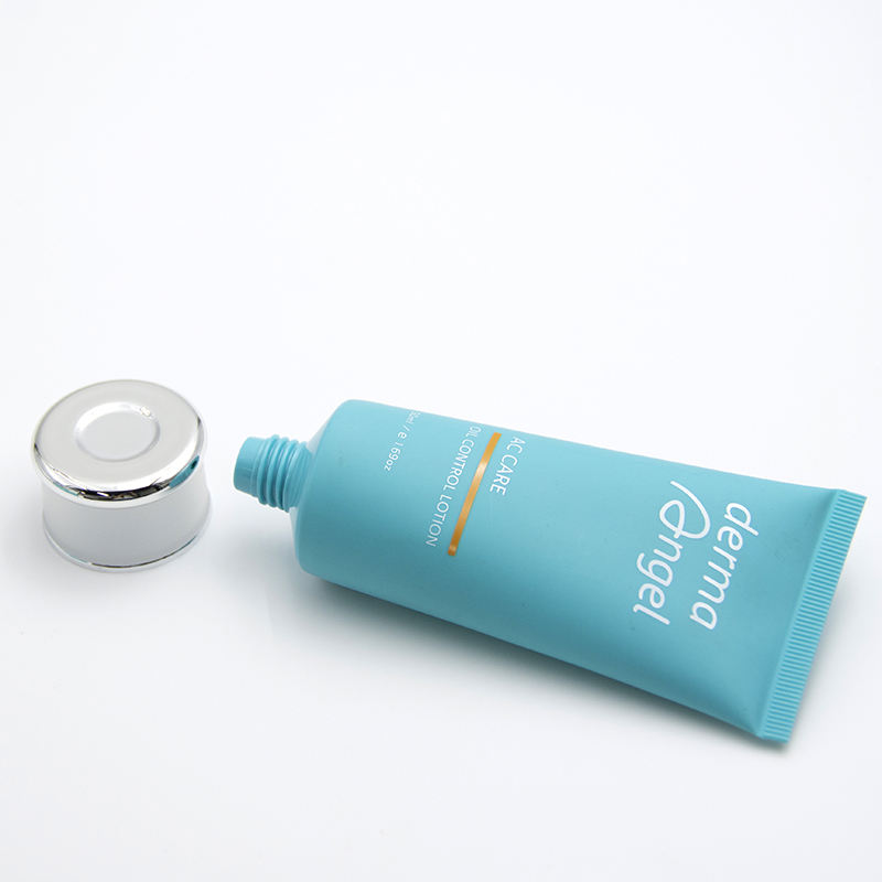 Tubo cosmético de PE suave para apretar, tubo de plástico con tapa abatible para lavado de cara, loción corporal, crema de manos, crema protectora solar