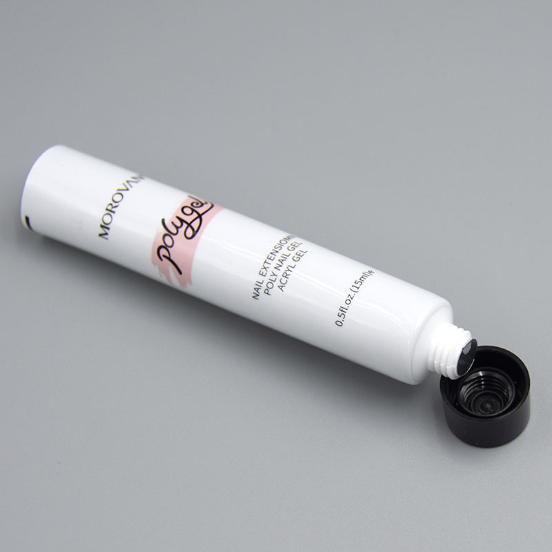 OEM D19mm, embalaje de lujo para el cuidado de la piel, tubo cosmético para gel para ojos, crema BB, loción, base, máscara, forma exprimible, Perfume de maquillaje