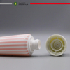 Tubo de plástico personalizado con aplicador de esponja para crema depilatoria, embalaje de cosméticos, tubo para el cuidado de la piel, embalaje de tubo de plástico