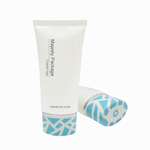 Envases de tubos personalizados, envases cosméticos biodegradables de caña de azúcar, crema de manos de plástico, limpiador facial, tubos exprimidores con tapa giratoria