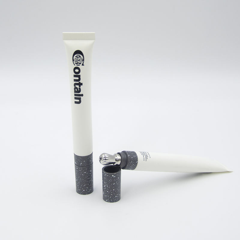 Gran oferta OEM, tubo de embalaje de 10ml, 15ml y 20ml con cabezal aplicador vibratorio para crema de ojos, lápiz labial, protector solar y limpiador