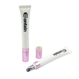 Gran oferta de tubo de embalaje de 10ml, 15ml y 20ml con cabezal aplicador vibratorio para crema de ojos, lápiz labial, protector solar y limpiador