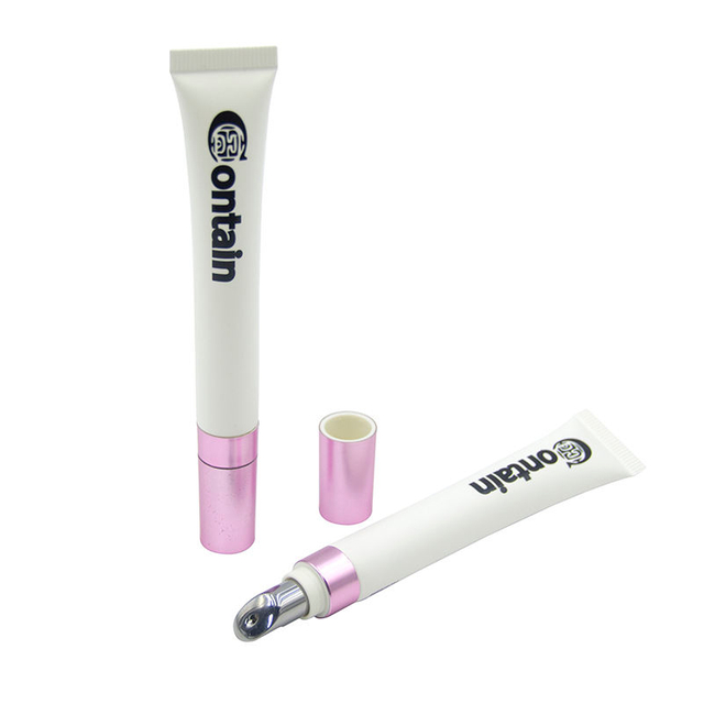 Gran oferta de tubo de embalaje de 10ml, 15ml y 20ml con cabezal aplicador vibratorio para crema de ojos, lápiz labial, protector solar y limpiador