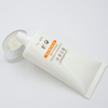 Tubo cosmético de plástico plano con logotipo personalizado para el cuidado de la piel Tubo ovalado para crema BB y protector solar para mascarillas faciales Envases de cosméticos