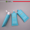 Tubo de plástico cosmético con tapa abatible para crema facial, embalaje de tubo de protección solar BB impreso con pantalla para el cuidado de la piel