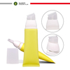 Peine de silicona para el cuidado del Color del cabello, Gel para el cuero cabelludo, tubo de champú, embalaje de tubo de plástico cosmético con superficie de serigrafía