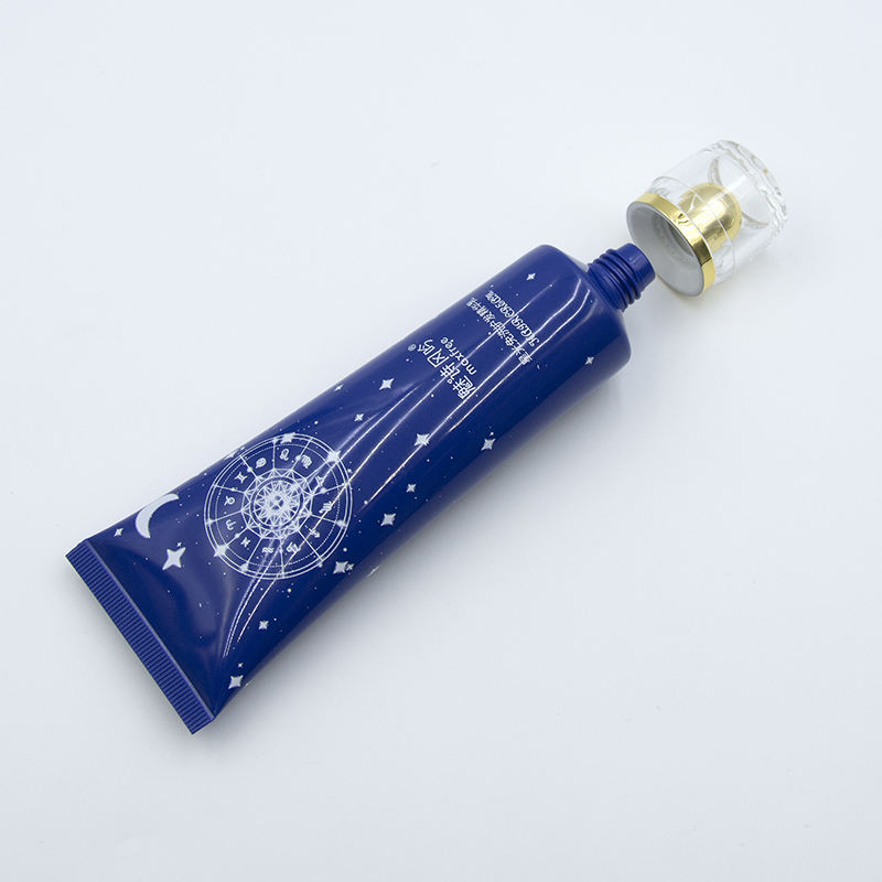 Cubierta acrílica suave personalizada, loción corporal, tubo de limpieza facial, protector solar personalizado, embalaje de tubo de plástico para crema facial y manos