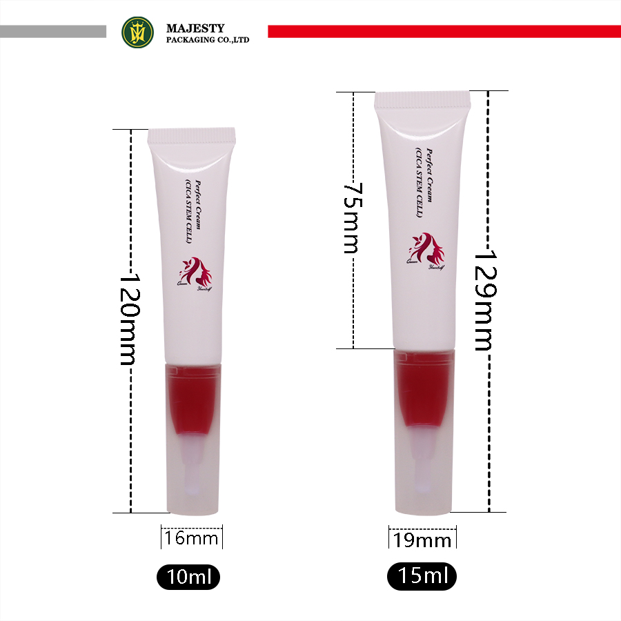 Crema para ojos en tubo exprimible