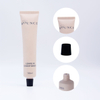 Tubo cosmético de plástico recargable, vacío, suave, delgado, personalizado, 100ml, para tubo de pasta de dientes, tubo de crema de manos, embalaje para cuidado de la piel