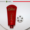 Tubo de plástico multifuncional personalizado, 30ML-250ML, para crema de ojos, manguera cosmética, cabezal de masaje con bola, incluye embalaje de extrusión